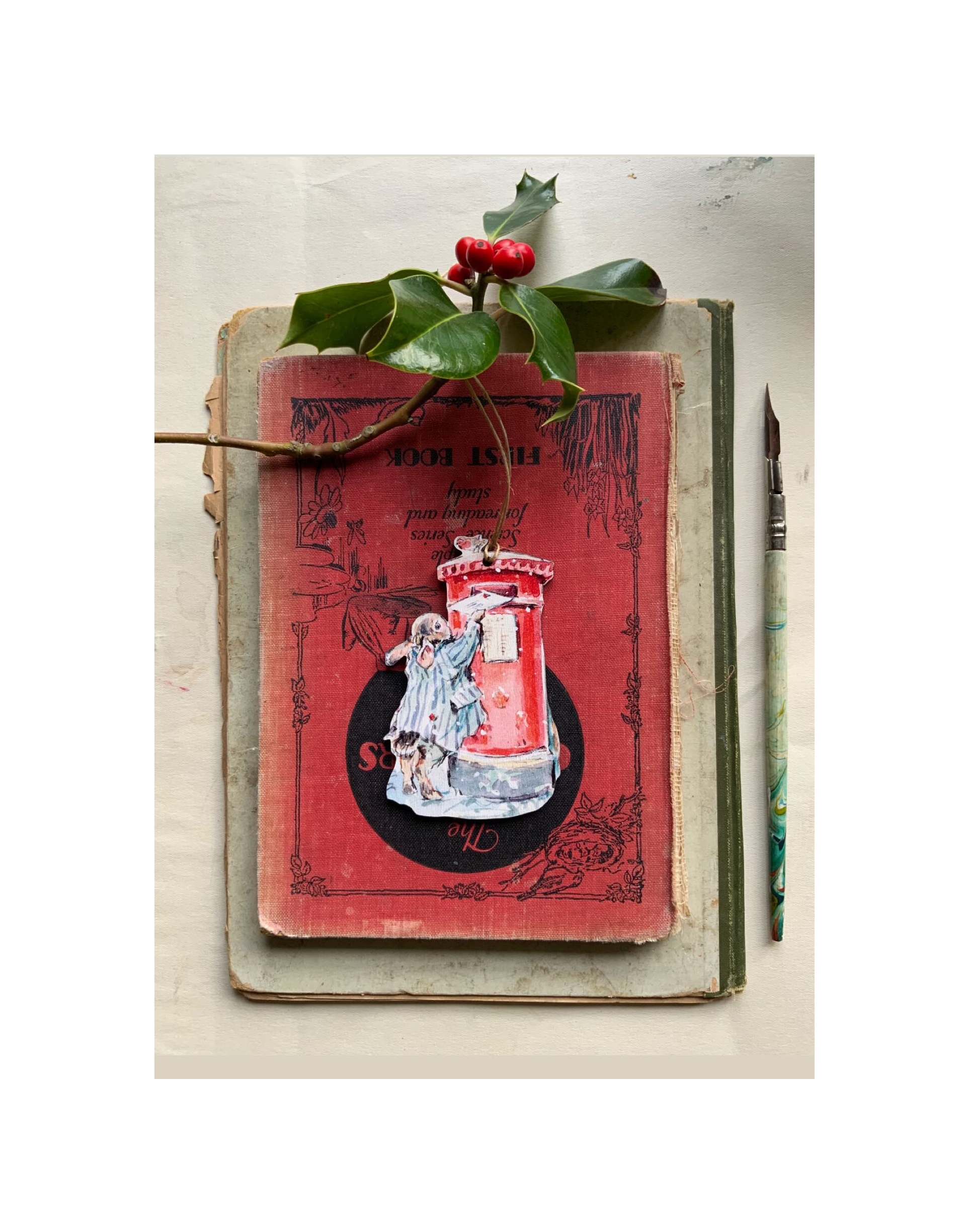 Wooden Decoration “Letter Box”