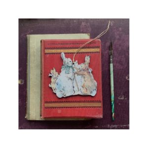 Wooden Decoration “Snow Rabbit”