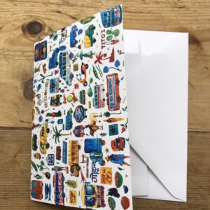 Blank greeting card "Goa"