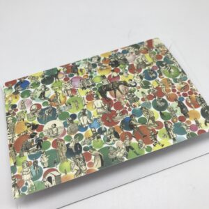 Blank greeting card "Collage"