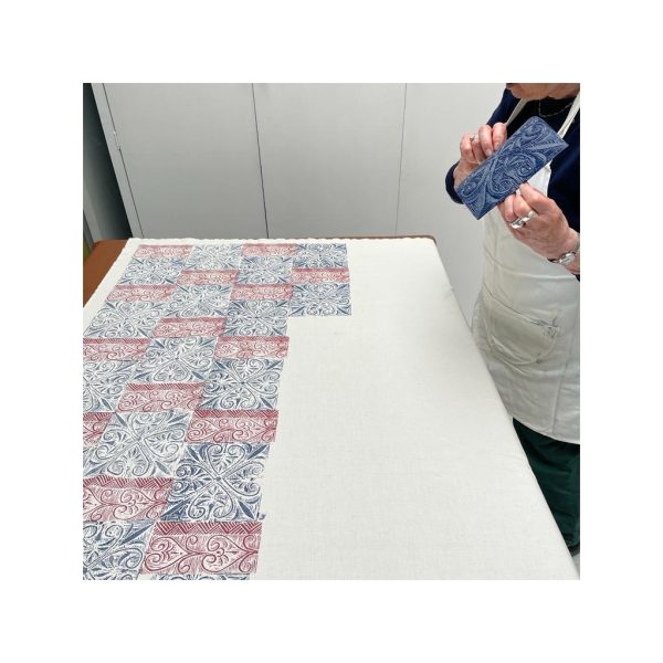 Hand Block Printed Tablecloth - Image 4