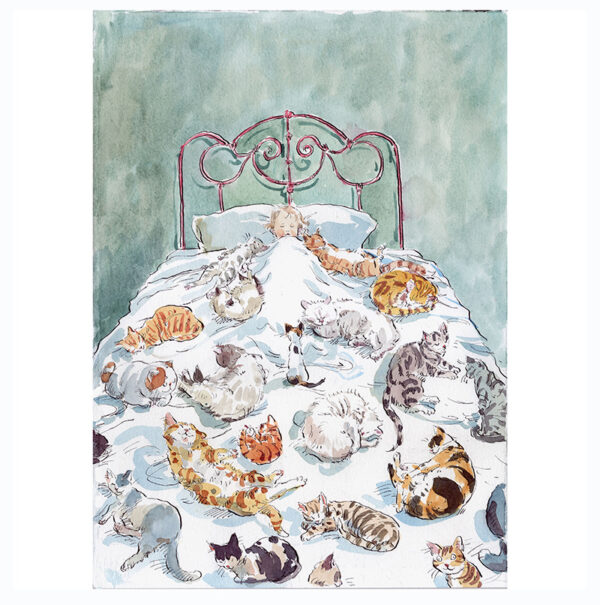 PRE-ORDER PRINT “Bed of Cats”