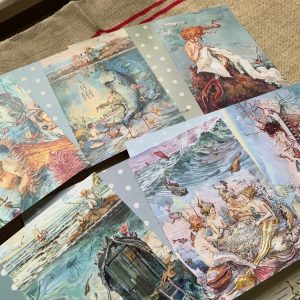 NEW Greeting Card Pack “Oct 24 Mermaids”