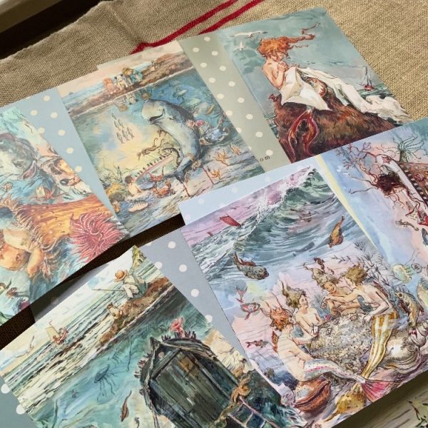 NEW Greeting Card Pack “Oct 24 Mermaids”