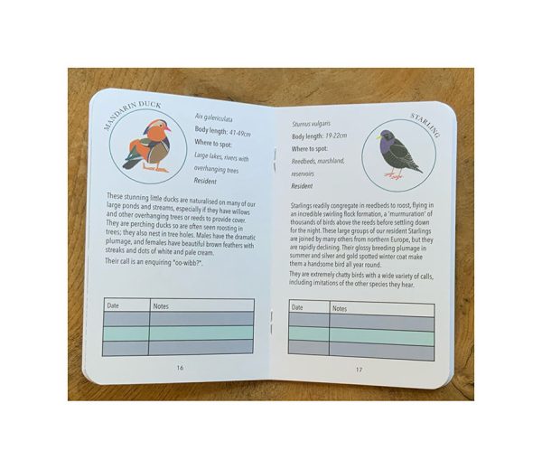 Birdwatching logbook “Pond + River Birds” - Image 2