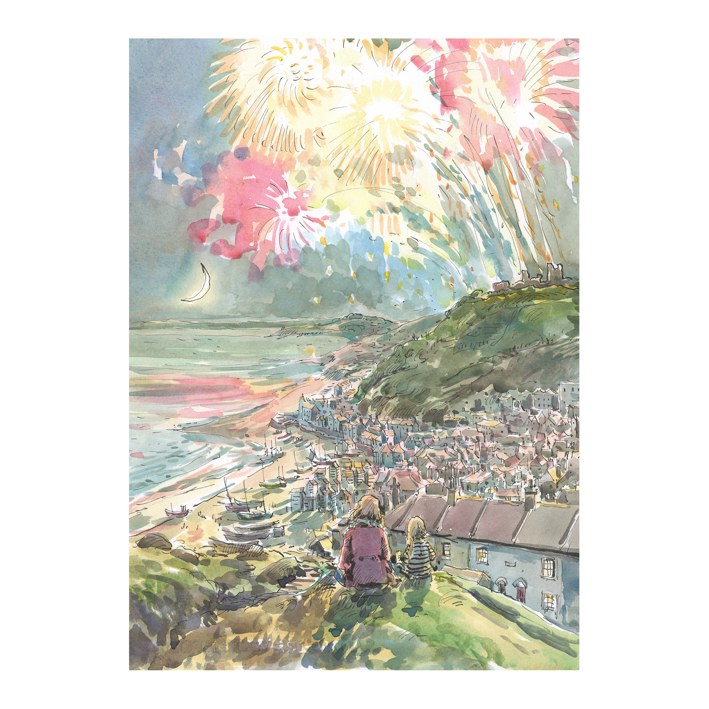 PRE-ORDER PRINT “Fireworks over Hastings”