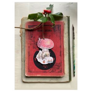 New Wooden Decoration “Toadstool”