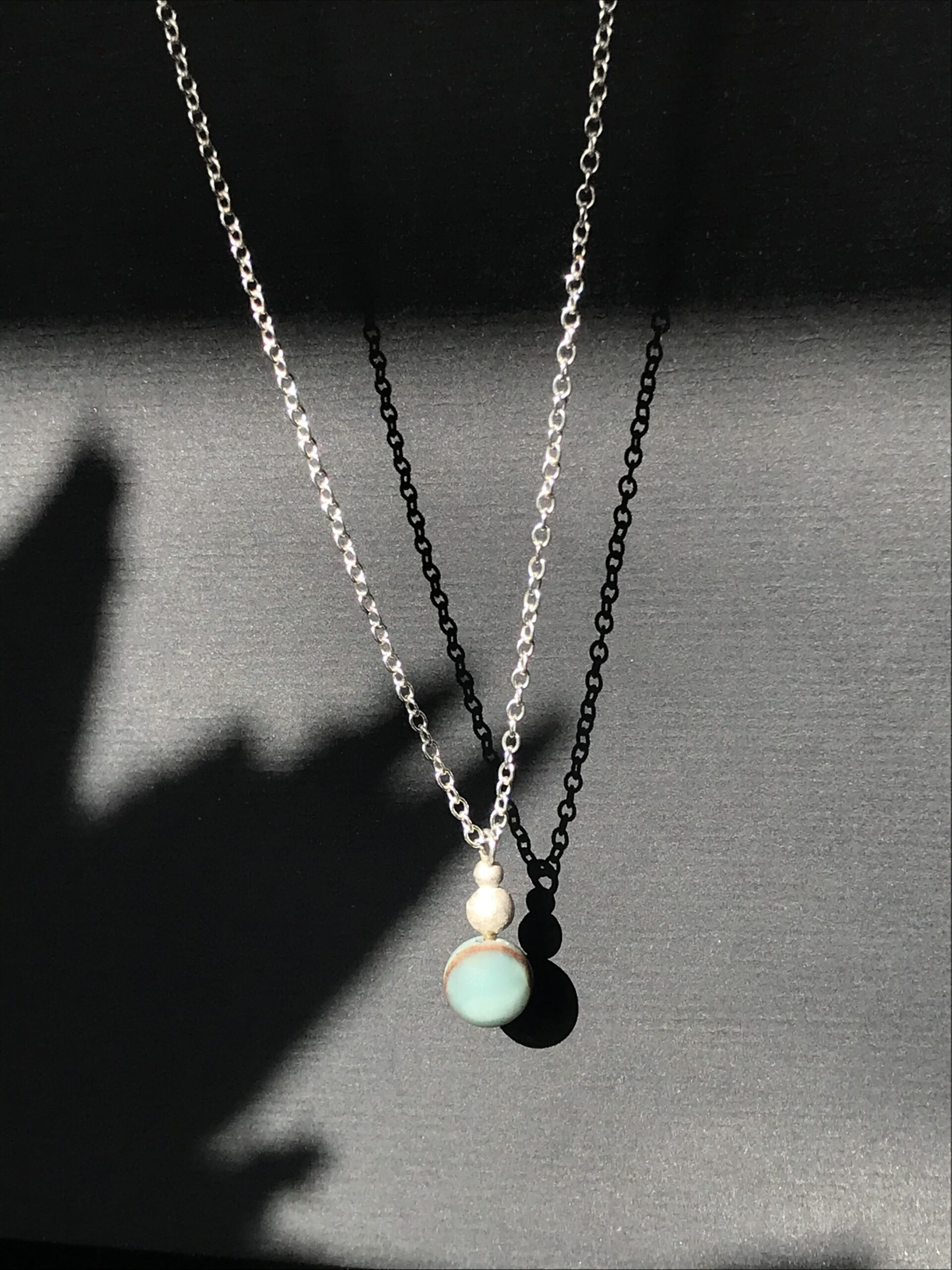 Necklace Aventurine Pendant 50cm Long