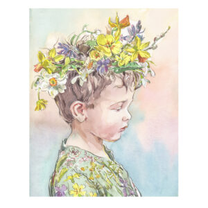 PRINT “Spring Flower Head-dress”