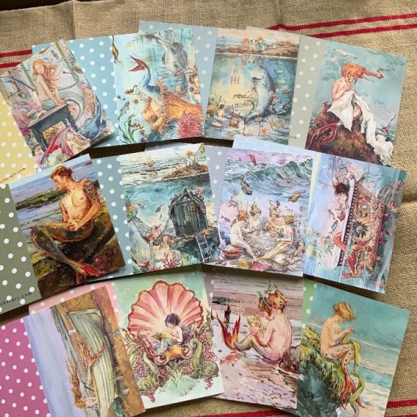 NEW Greeting Card Pack “Oct 24 Mermaids” - Image 2