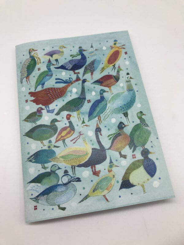 Blank greeting card "Birds"