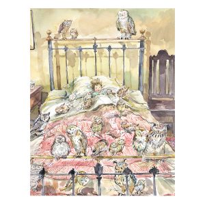PRE-ORDER PRINT “Bed of Owls”