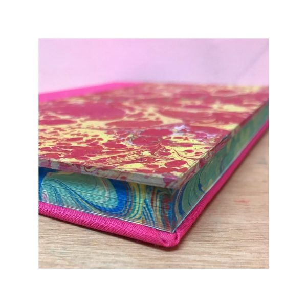 Unruled Journal Marbled cover with string of golden dots Item No11 - Image 2