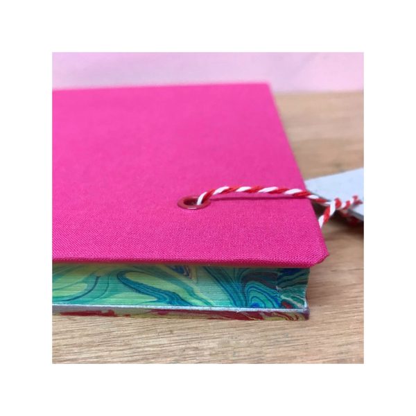 Unruled Journal Marbled cover with string of golden dots Item No11 - Image 3
