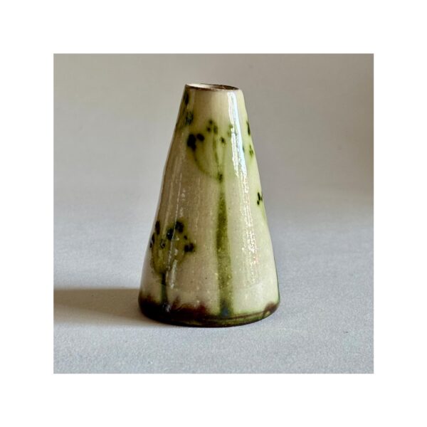 Small conical Vase “Cow Parsley”