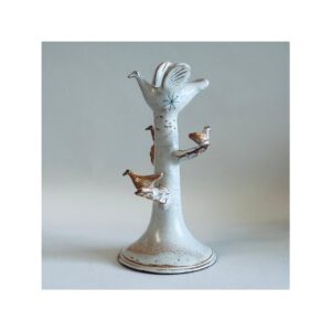 Tree Candlestick with Birds