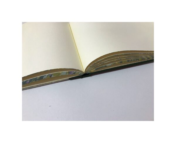 Landscape Unruled Journal  Hand painted  Wild Flowers No83a - Image 2