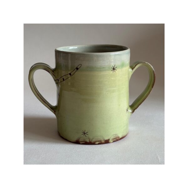 Two handled large mug “Max Cat” - Image 2