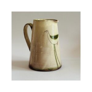 Milk Jug “Green Bird”