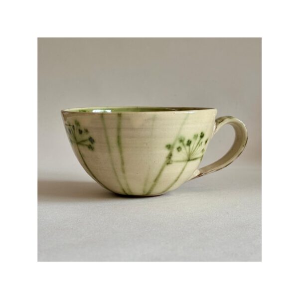 Tea Cup “Cow Parsley”