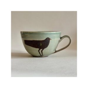 Large Tea Cup “Blackbird”