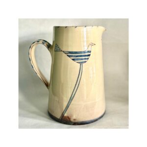 Large Jug “Blue Birds”
