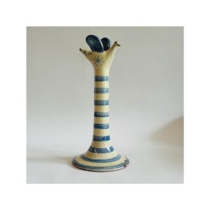 Single Bird Candlestick “Blue Bird”