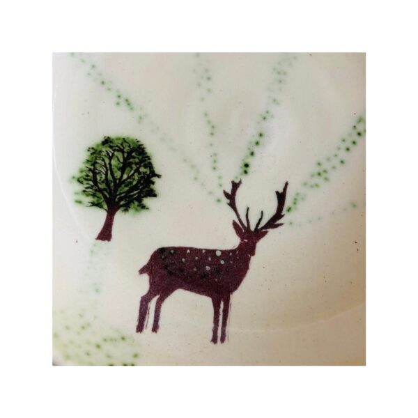 Large Dish “Deer + Oak” - Image 2