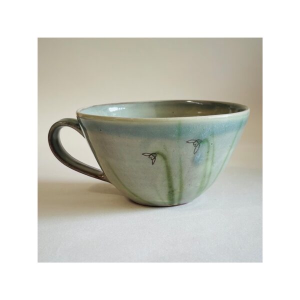 Tea Cup “Snowdrops”