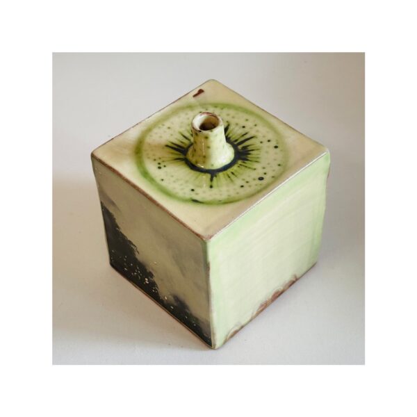 Cube Vase “Rainforest” (slight second) - Image 3