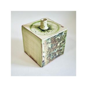 Cube Vase “Rainforest” (slight second)