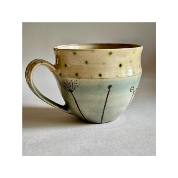 Cretan Cup “Grey Seedlings + green spots” - Image 2