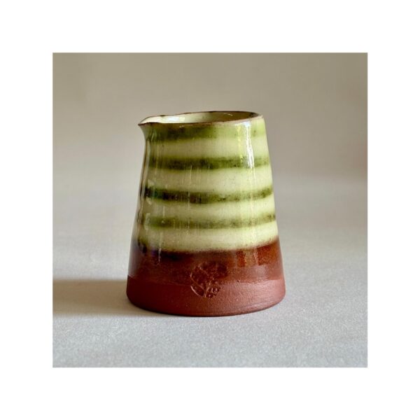Little Pourer “Green stripes + tree stamps”