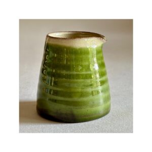 Little Pourer “Green glaze + ridges”