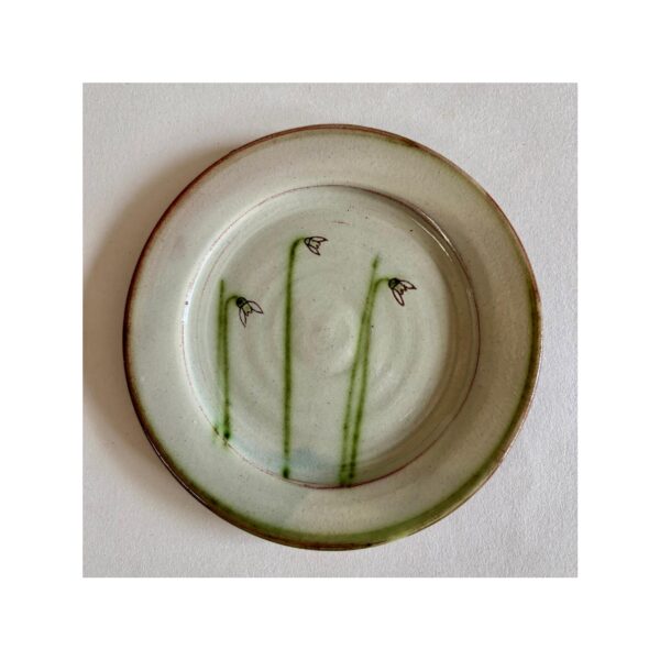 Butter Plate “Snowdrops”