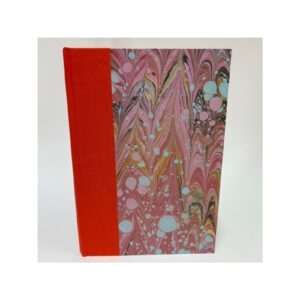 Marbled Unruled Journal No1
