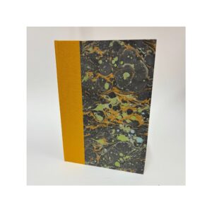 Marbled Unruled Journal No4