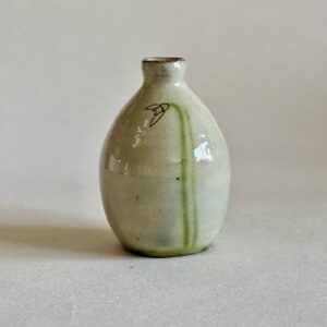 Small bulbous Vase “Snowdrops”