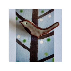 Brooch “Robin” 3