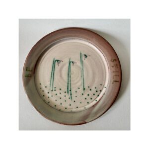 Snowdrop Tea Plate “Bee Still”
