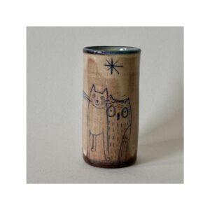 Small Vase “Owl + Pussycat”