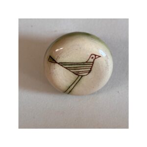 Doorknob “Green Bird”