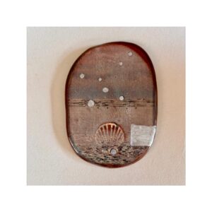 Wall Piece “Shell with Sea transfer”