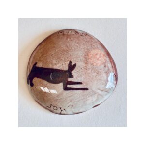 Wall Piece “Hare + Moon”