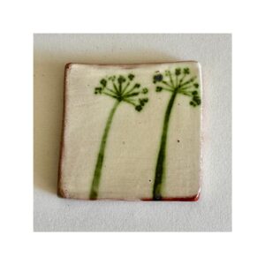 Small Tile “Cow Parsley”