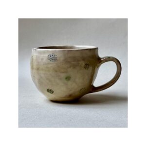 Small Hand pinched Cup “Flowerheads”
