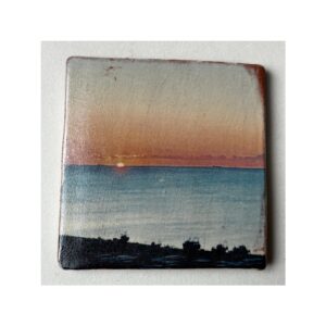 Tile “Sunrise from the West Hill”