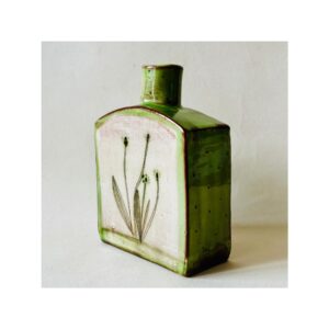 Bottle Vase “Cow Parsley + Ribwort”