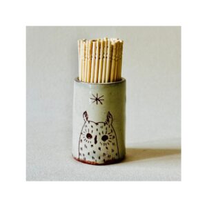 Toothpick Holder “Grey Owl”