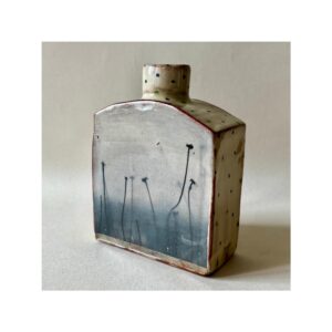 Chimney Vase “Seed Heads and Low Tide at Winchelsea”